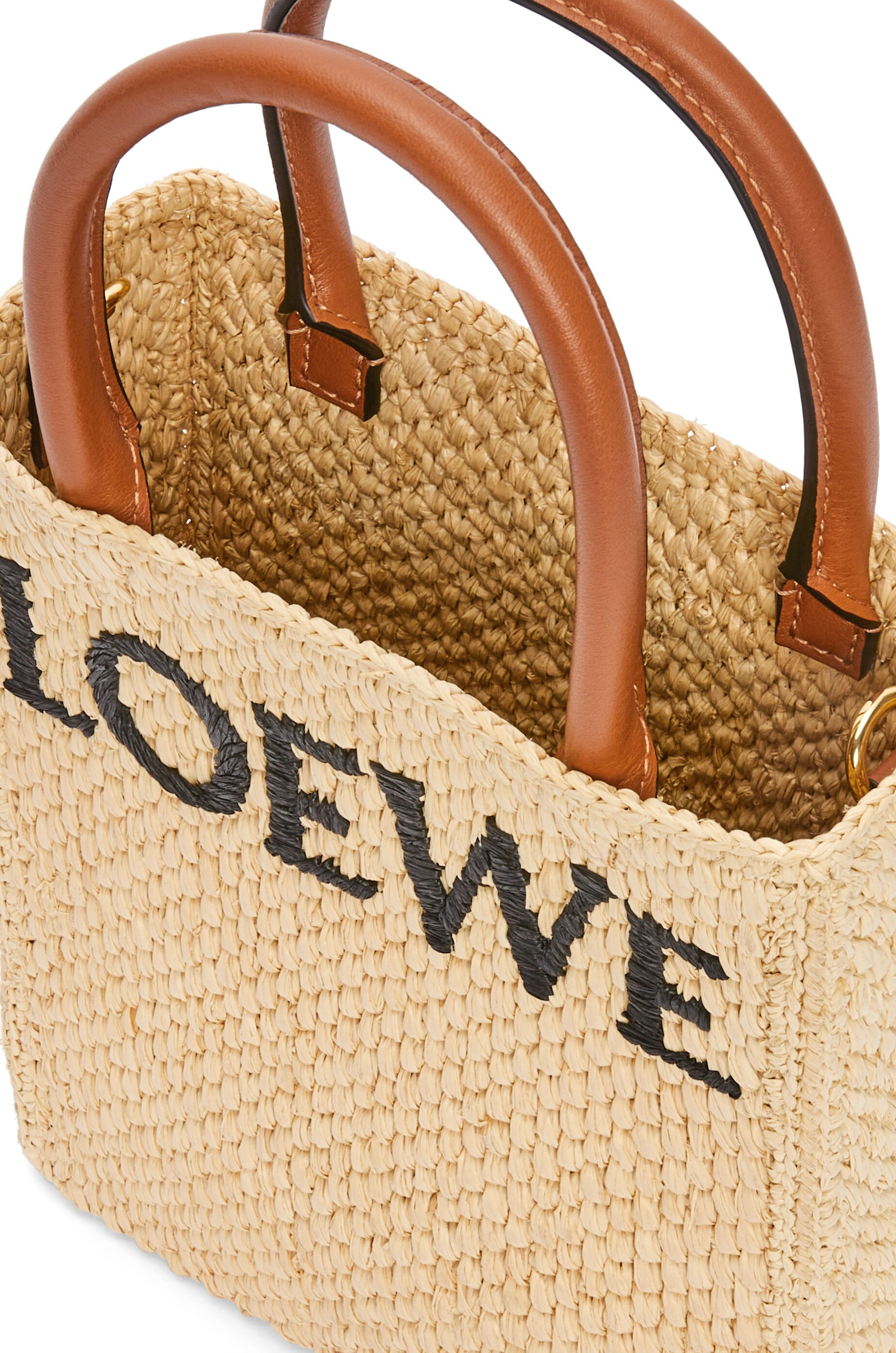 Standard A5 Tote bag in raffia