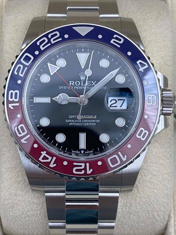 GMT-Master II Pepsi Oyster Bracelet 126710BLRO 2021 Unworn