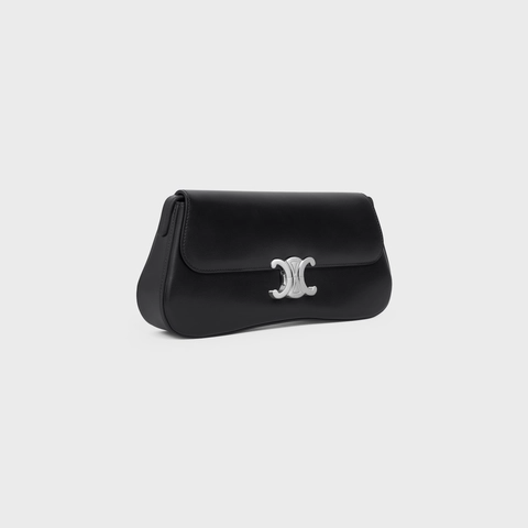 MEDIUM CELINE LOLA BAG IN SHINY CALFSKIN BLACK