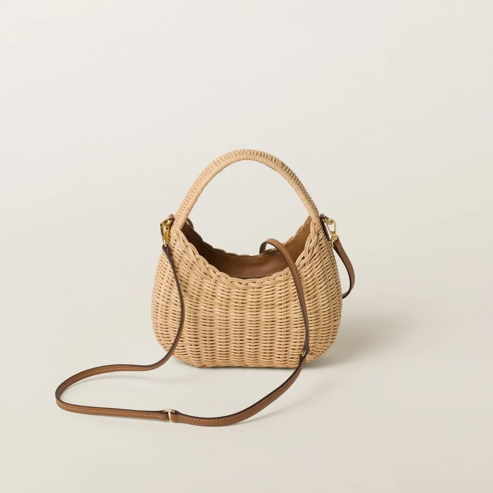 Wander wicker handbag