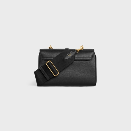 TEEN SOFT 16 IN SUPPLE GRAINED CALFSKIN BLACK