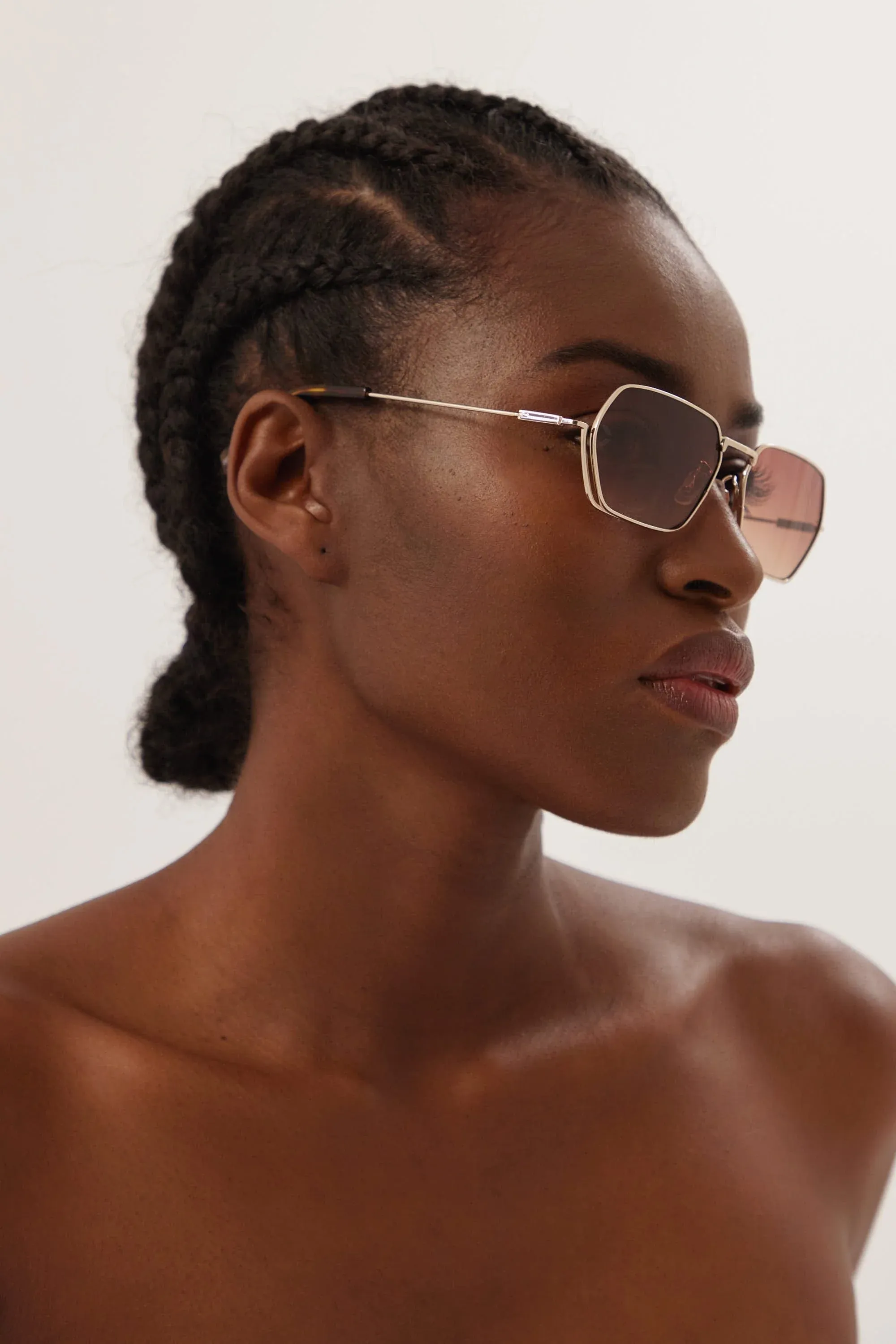 MCQ metal geometrical sunglasses
