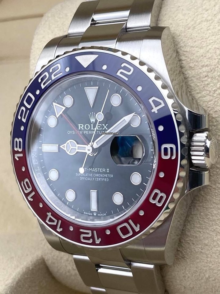 GMT-Master II Pepsi Oyster Bracelet 126710BLRO 2021 Unworn
