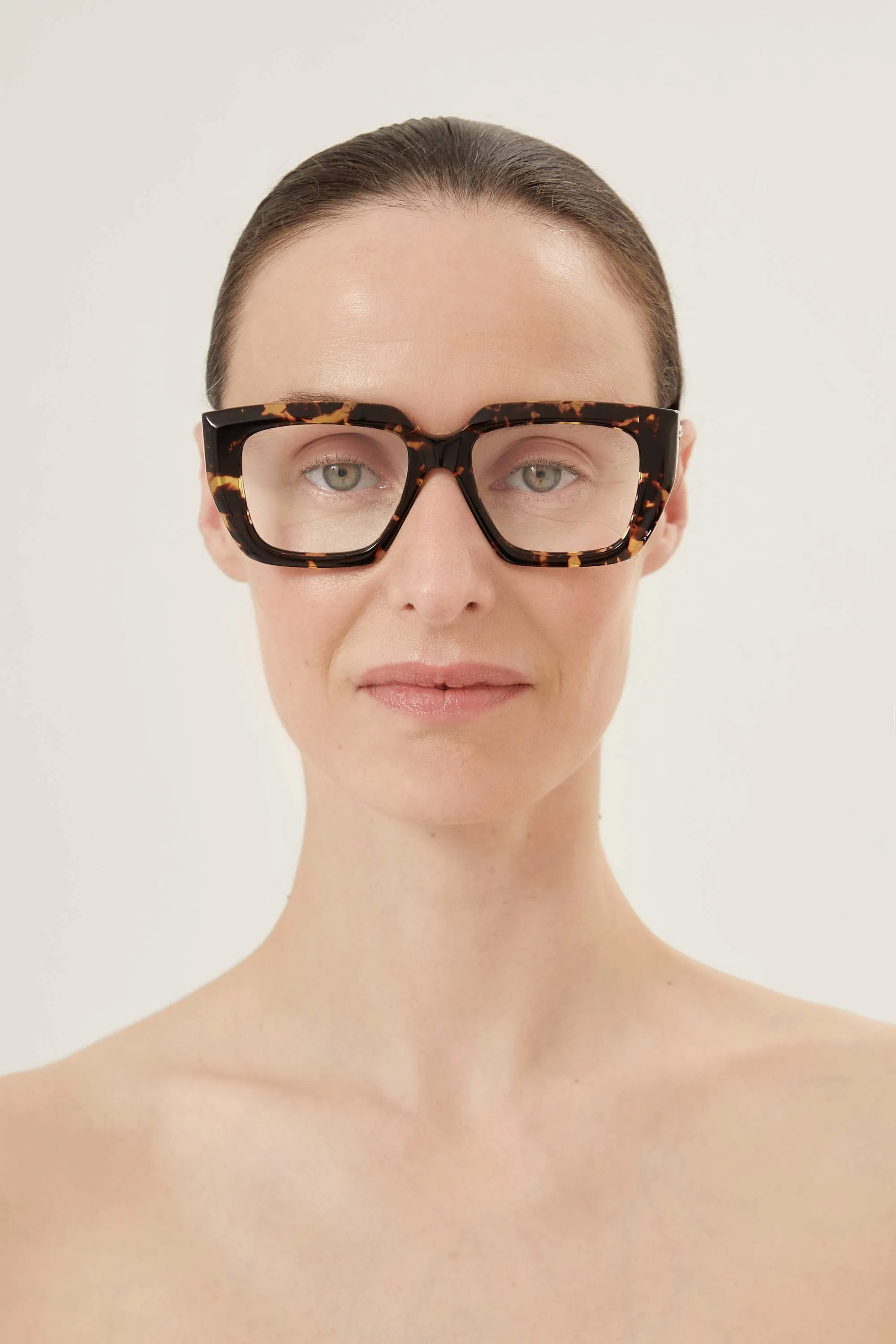 Bottega Veneta oversized acetate frame