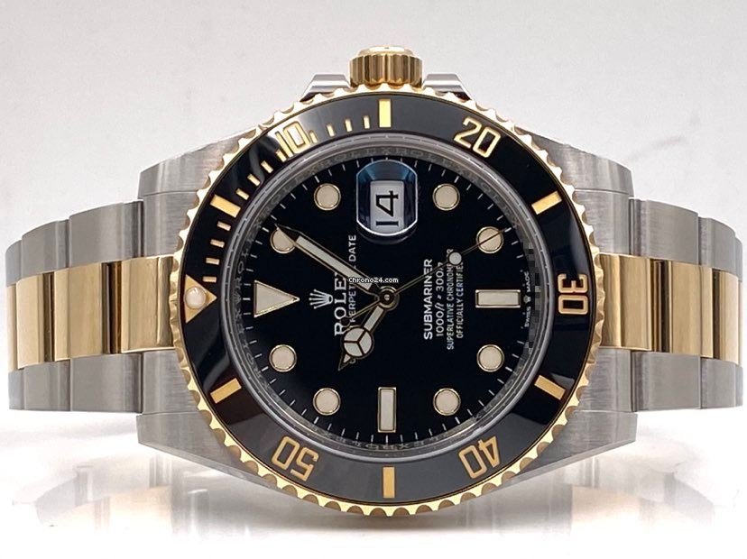 Submariner Date 41mm Black Dial Two Tone 126613LN 2021 Unworn