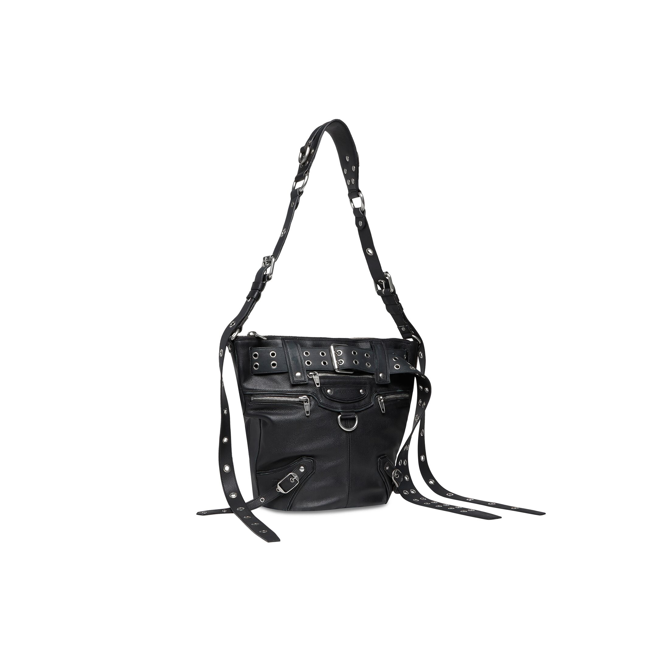 EMO BUCKET BAG IN BLACK