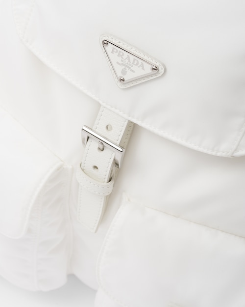 Prada Re-Nylon medium backpack - White
