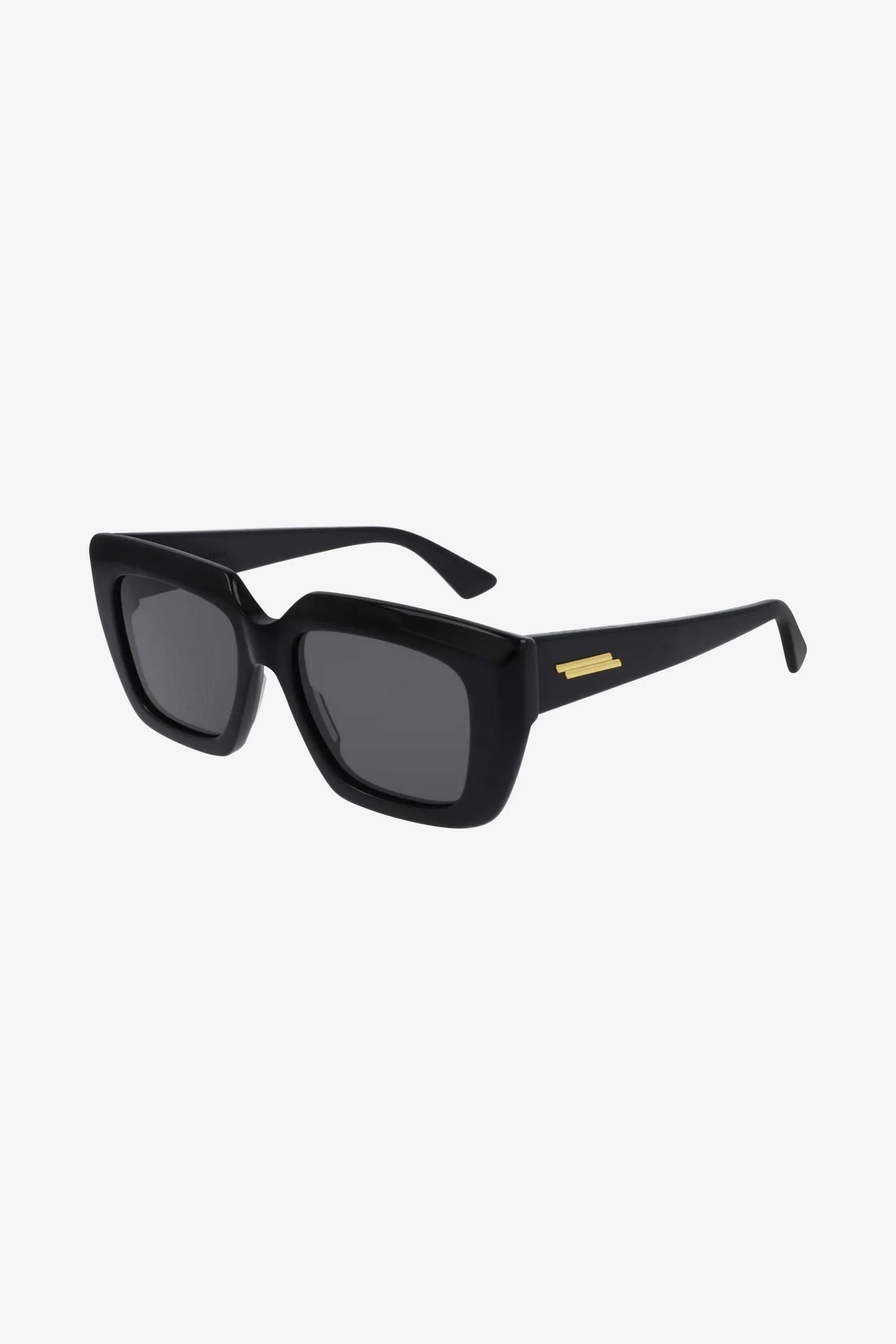 Bottega Veneta bold acetate femenine black sunglasses