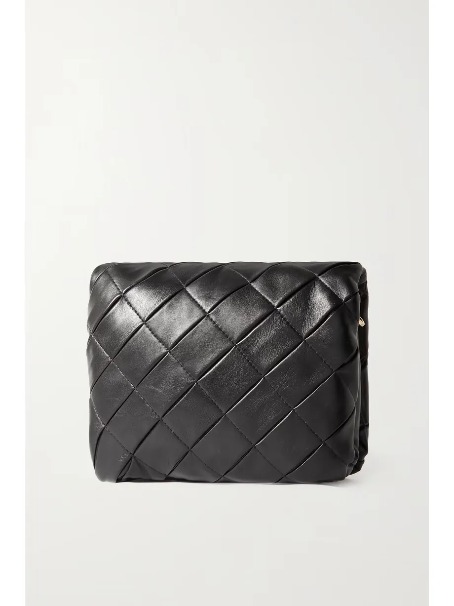 Puffer Goya quilted padded leather down shoulder bag