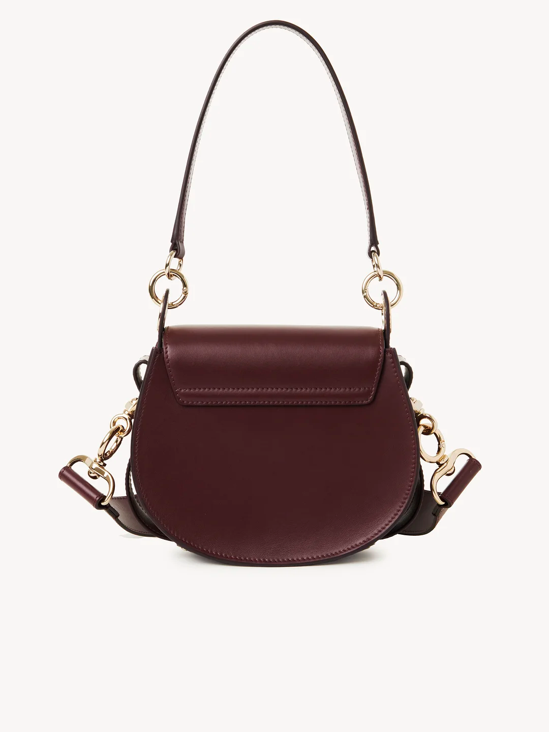 SMALL TESS BAG IN SHINY & SUEDE LEATHER