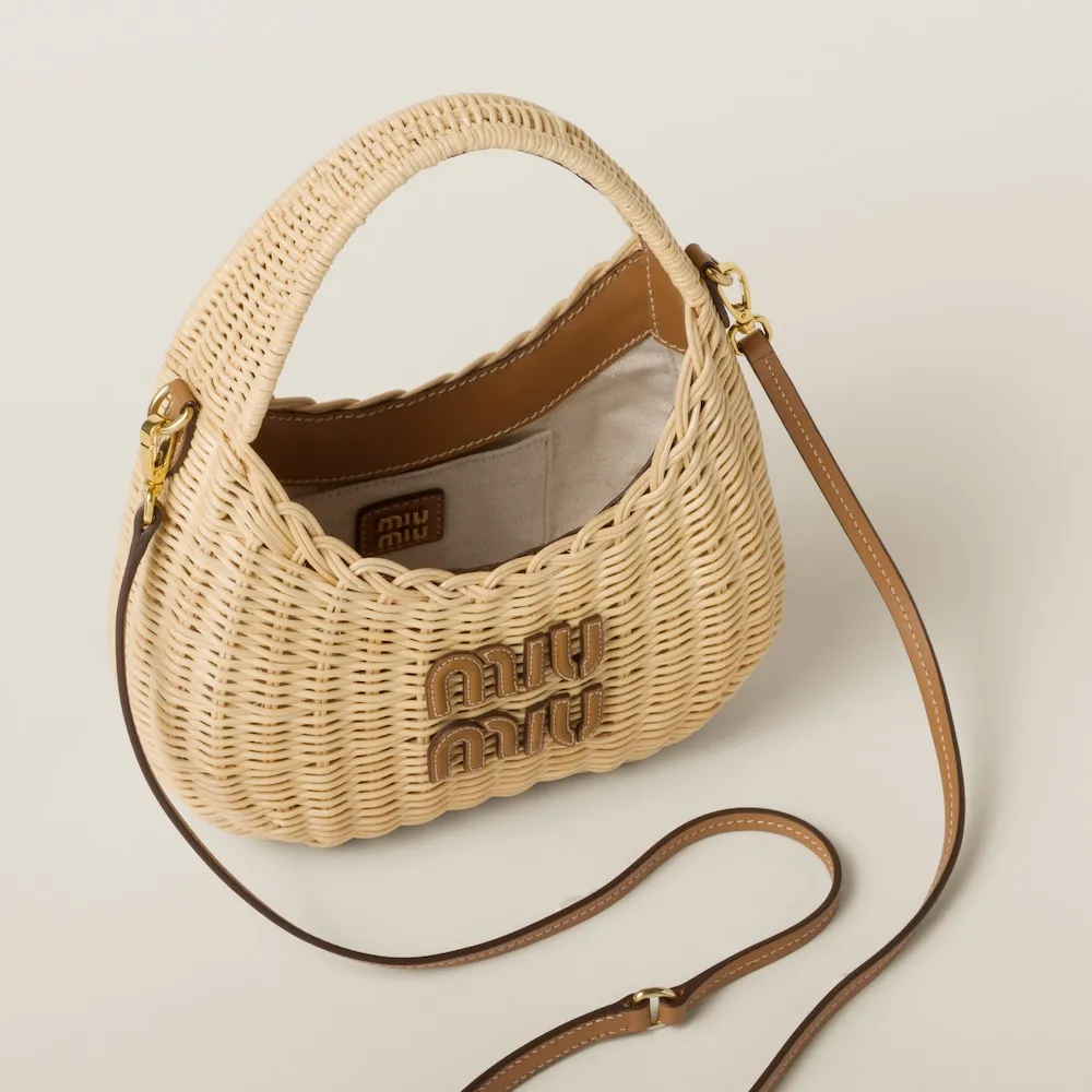 Wander wicker handbag
