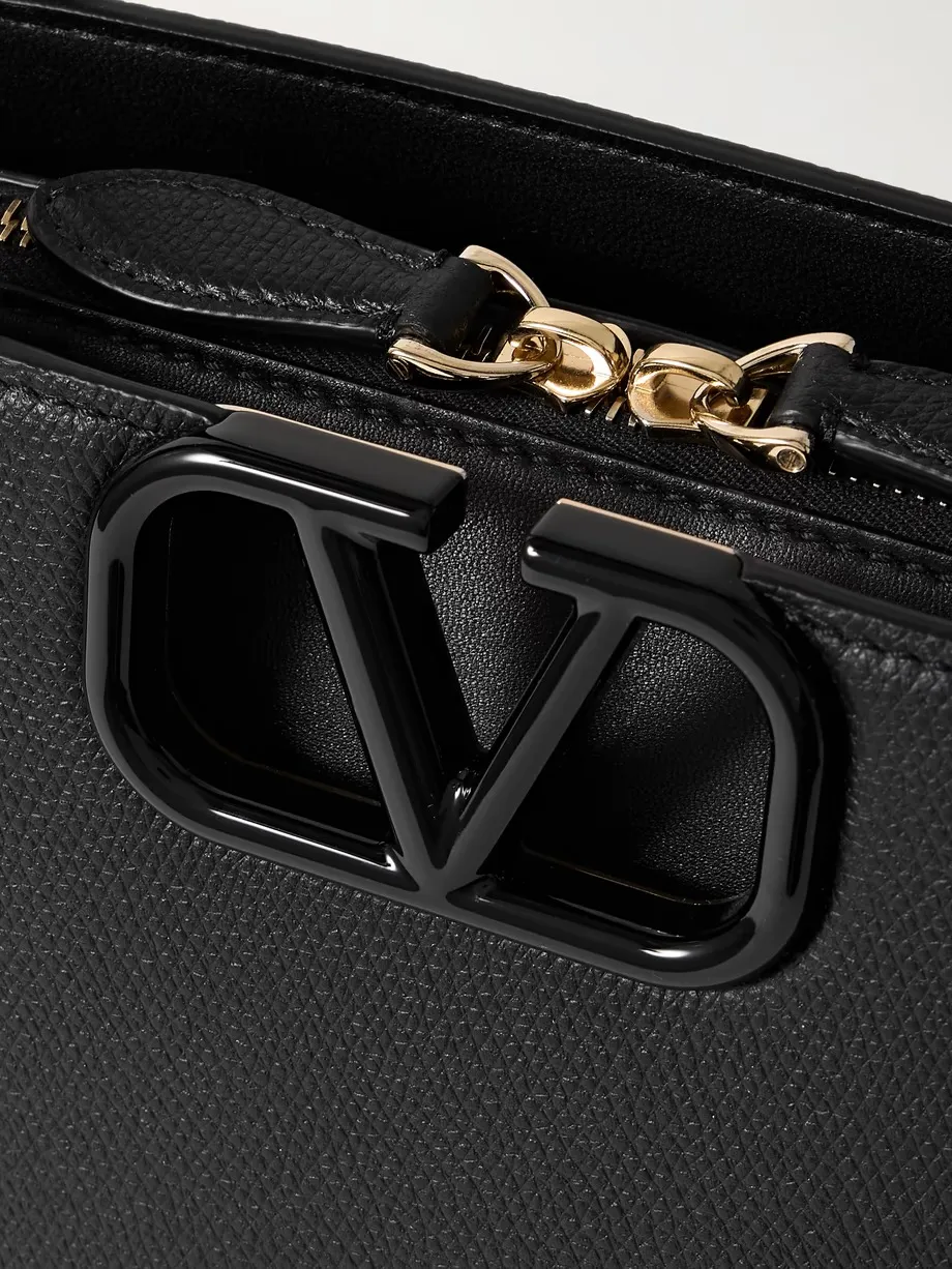 VSLING textured-leather tote