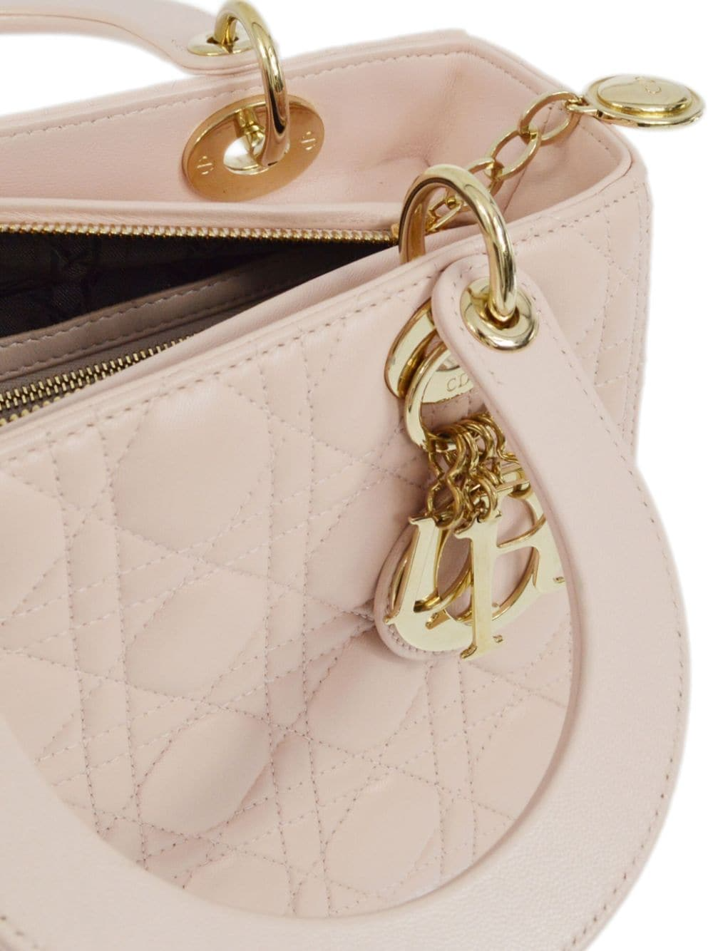 Lady Dior Cannage 2way handbag