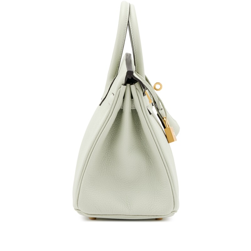 Gris Neve Togo Birkin 25 Gold Hardware