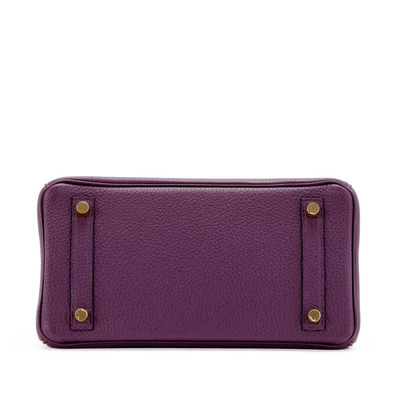 Cassis Togo Birkin 25 Gold Hardware