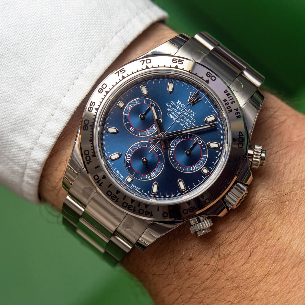 Rolex Cosmograph Daytona m116509 Blue