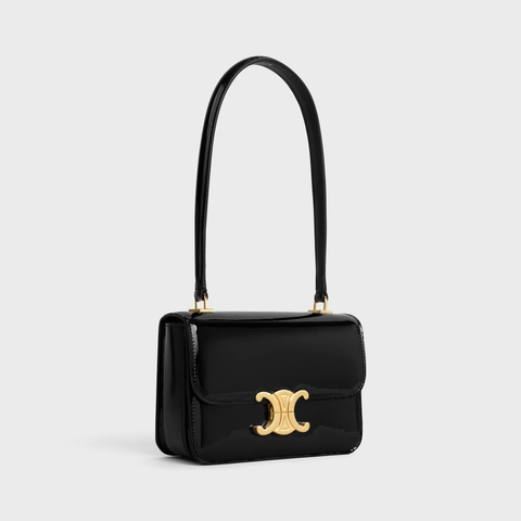 TEEN GARANCE BAG IN PATENT CALFSKIN BLACK