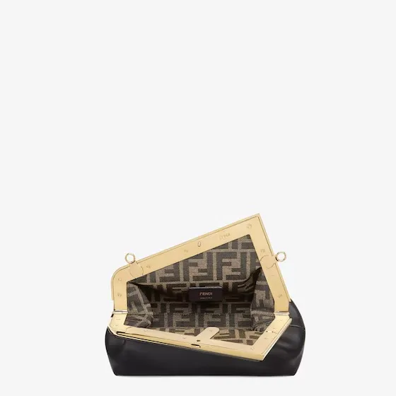 Fendi First Black nappa leather bag