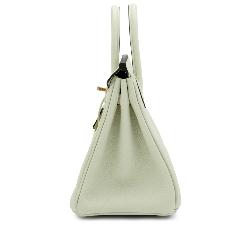 Gris Neve Togo Birkin 25 Gold Hardware