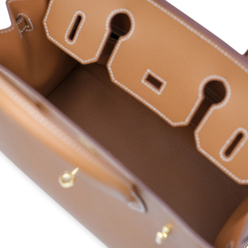 Gold Epsom Birkin 30 Sellier Gold Hardware