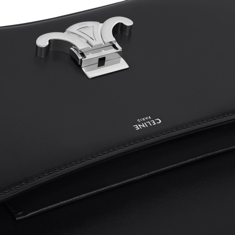 MEDIUM CELINE LOLA BAG IN SHINY CALFSKIN BLACK