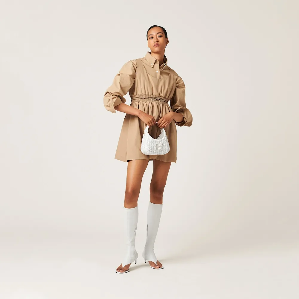 Wander wicker handbag