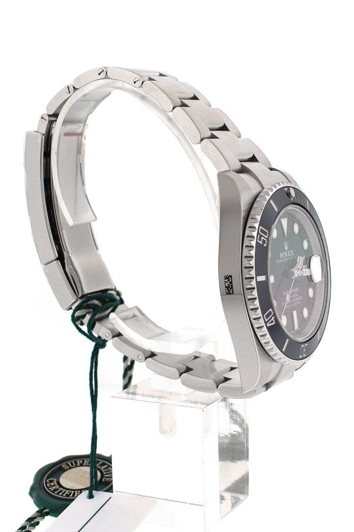 Submariner Date 40 Black Dial Mens watch 116610LN 116610