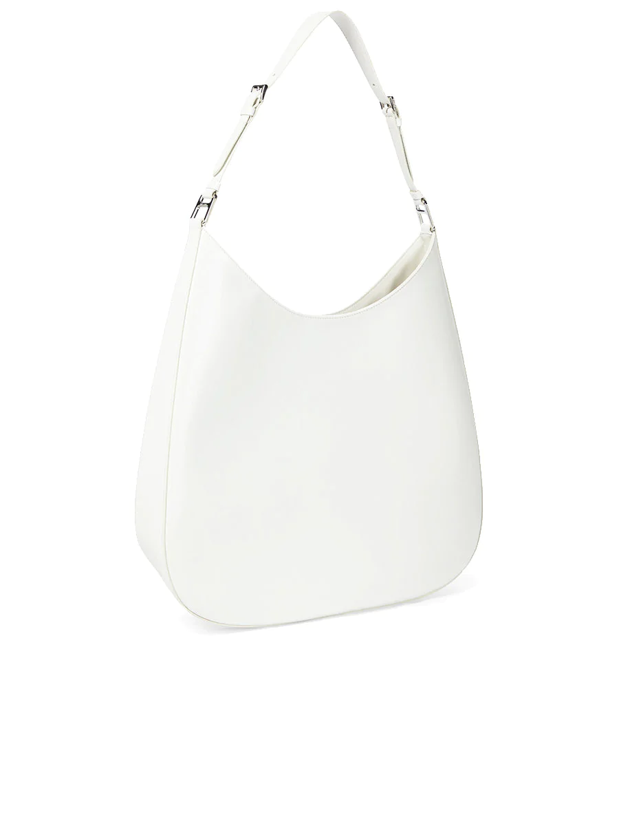 Prada Cleo Maxi Brushed Leather Shoulder Bag