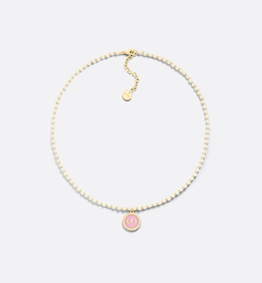 Petit CD Baroque Necklace