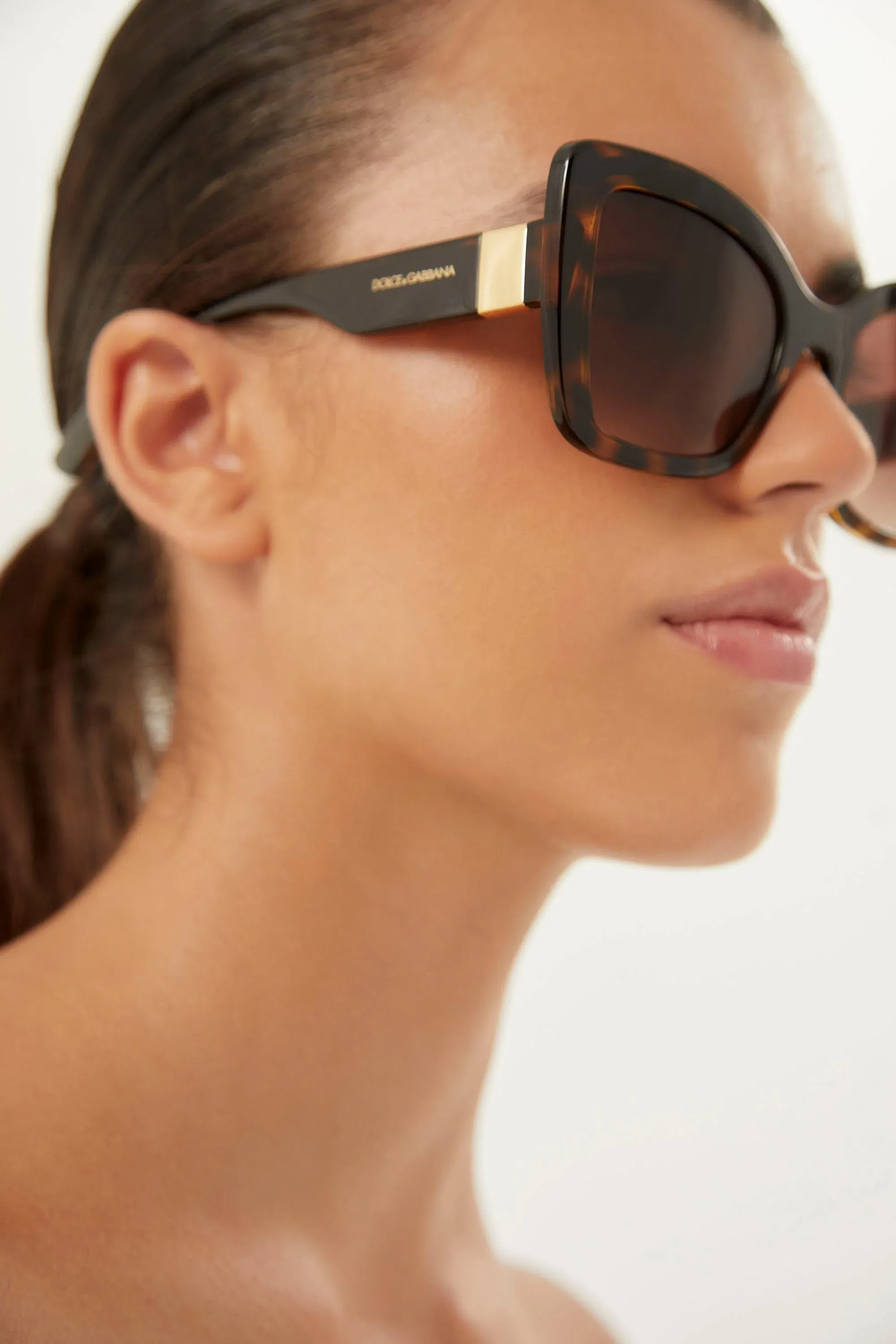 Dolce&Gabbana cat eye havana sunglasses