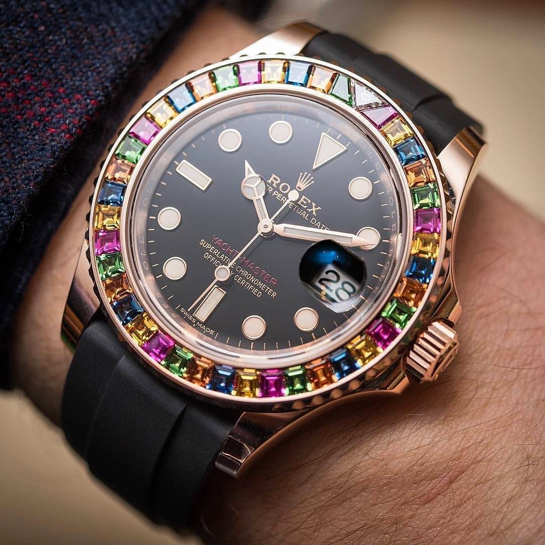 Rolex Yacht-Master Men's Black Watch - 116695 SATS