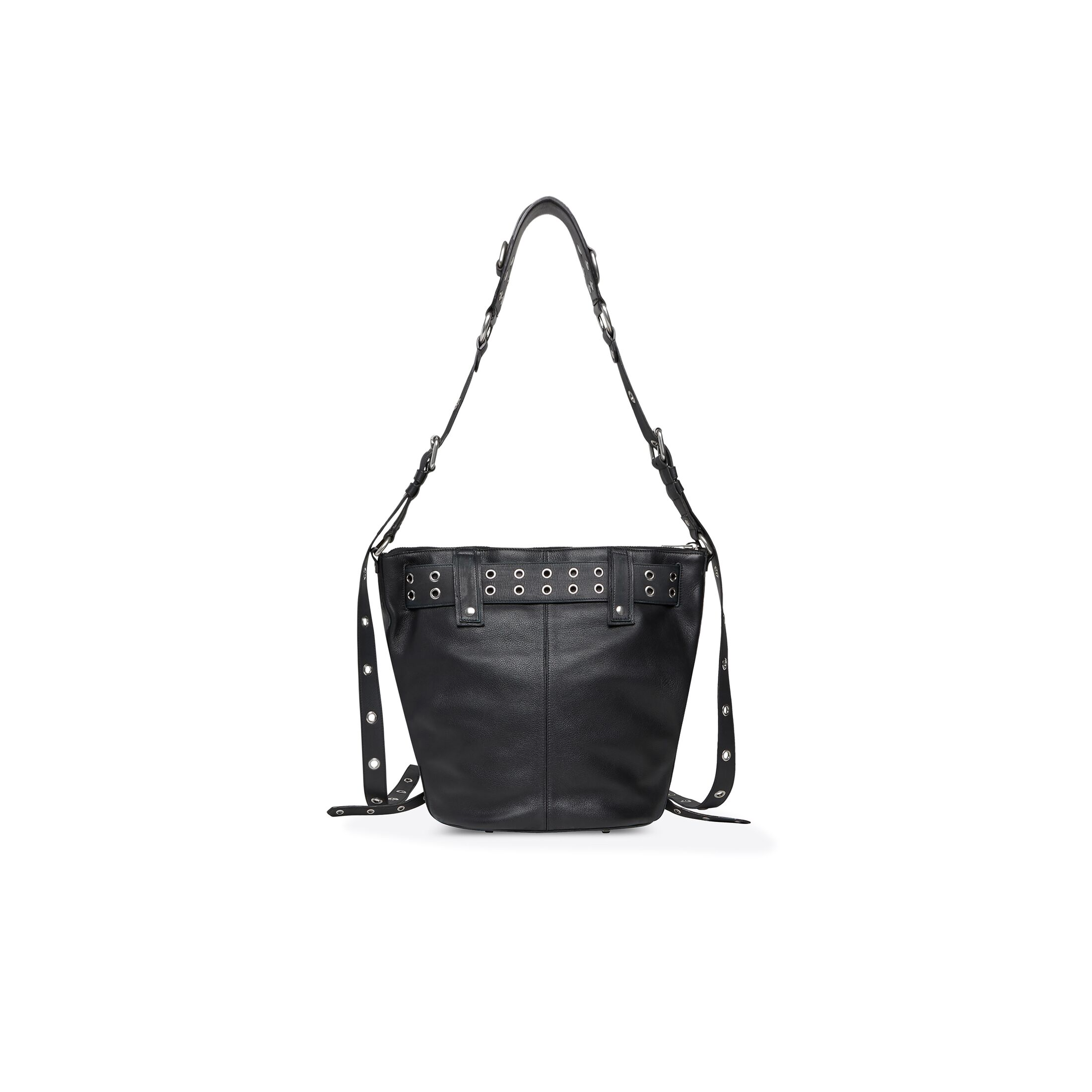 EMO BUCKET BAG IN BLACK