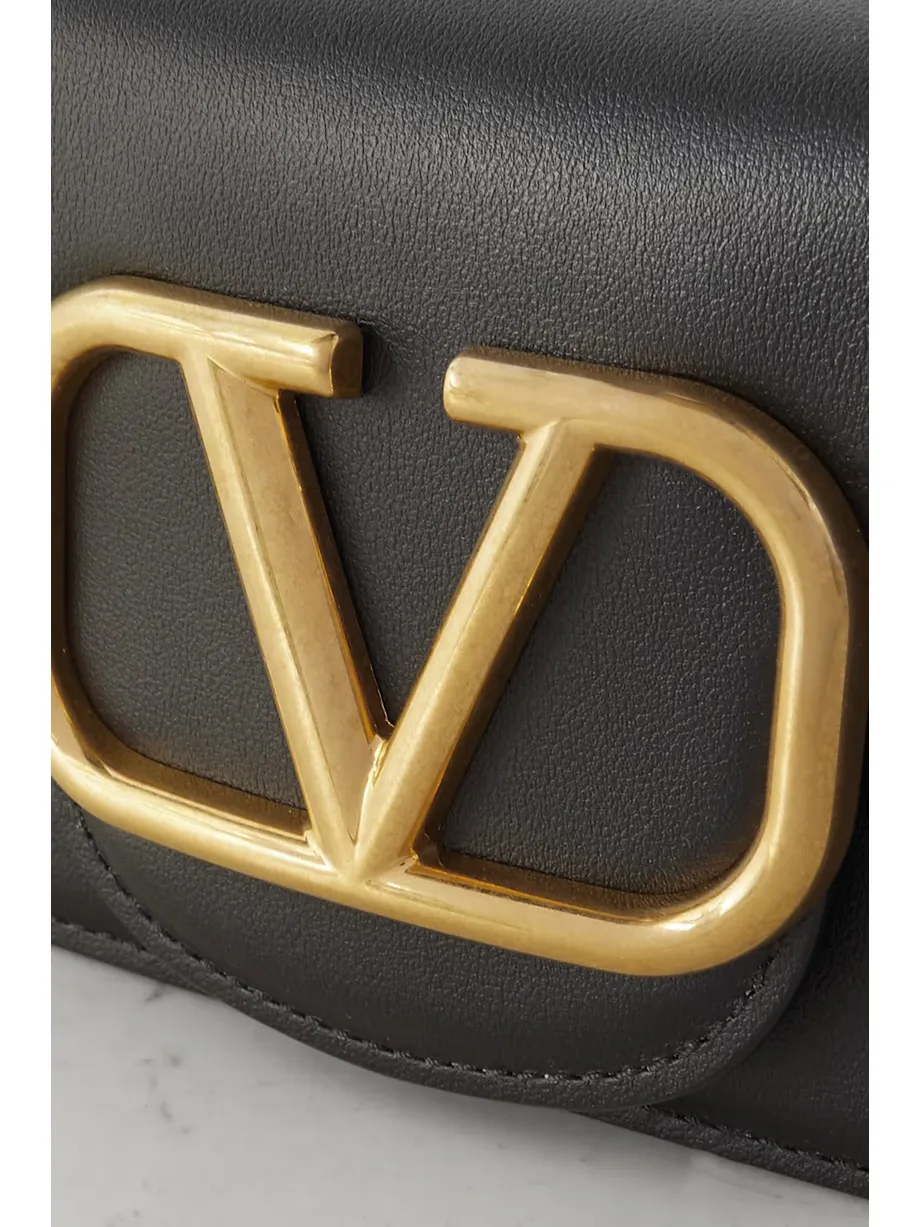 Loc small leather shoulder bag