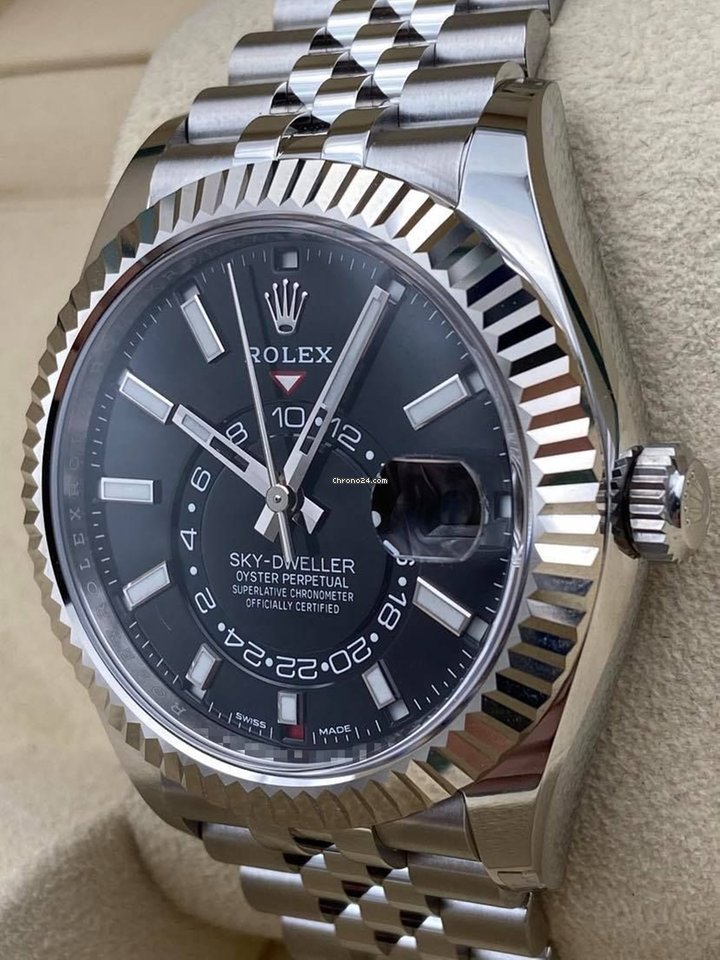 Sky-Dweller Black Jubilee Bracelet 326934 2021 Unworn