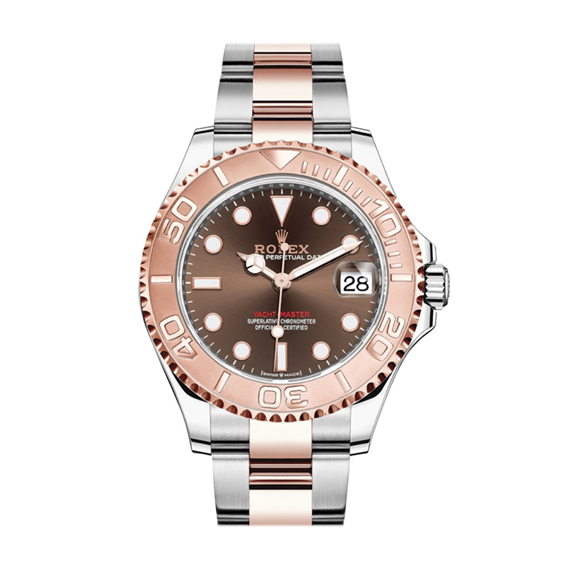 Yacht-Master 40mm Stainless Steel & Rose Gold Black 126621-0002