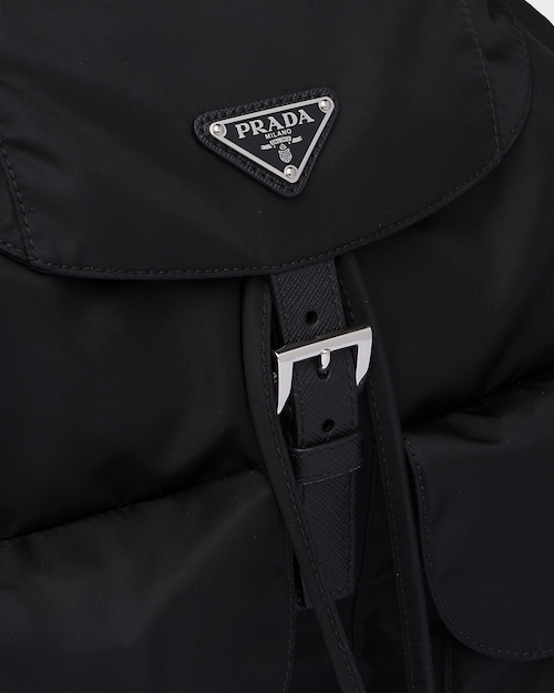 Prada Re-Nylon medium backpack- Black