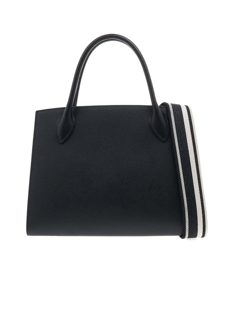 Prada Monochrome Medium Saffiano Bag