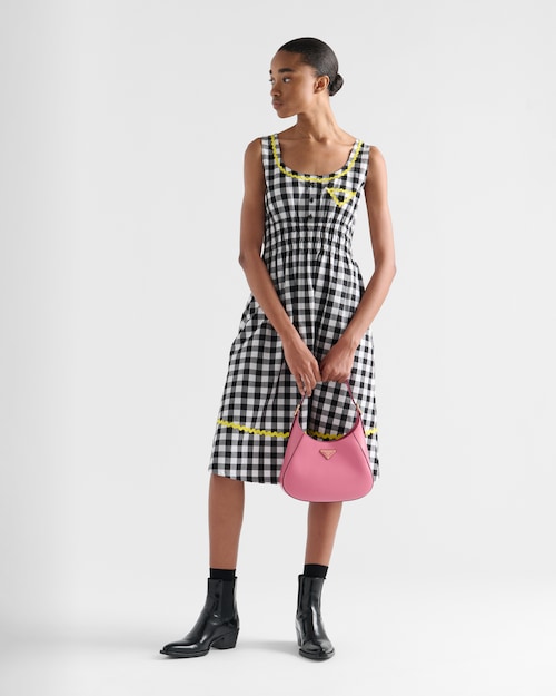 Prada Leather shoulder bag - Begonia