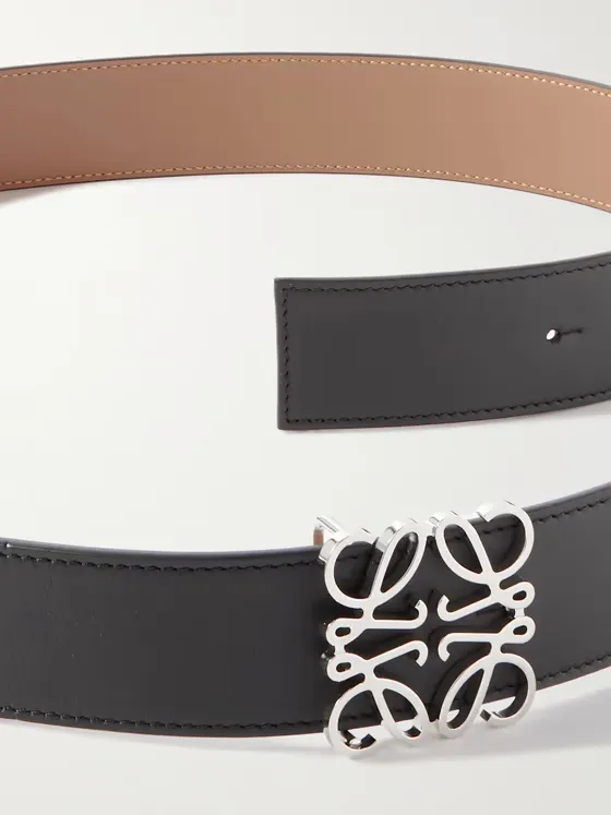 4cm Reversible Leather Belt