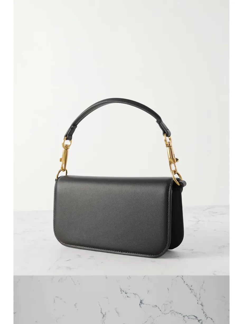 Loc small leather shoulder bag