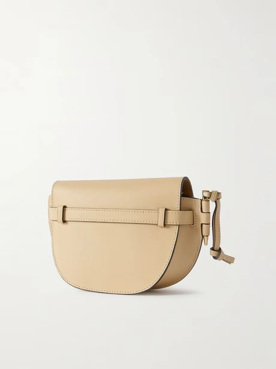 Gate Dual mini leather shoulder bag