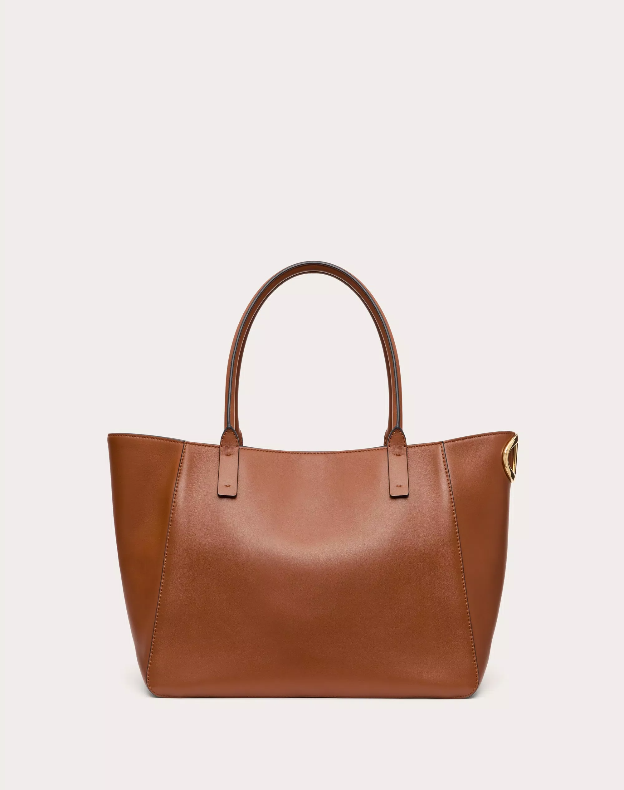 VLOGO SIDE SHOPPING BAG IN NAPPA CALFSKIN