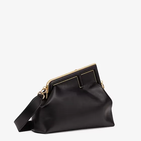 Fendi First Black nappa leather bag