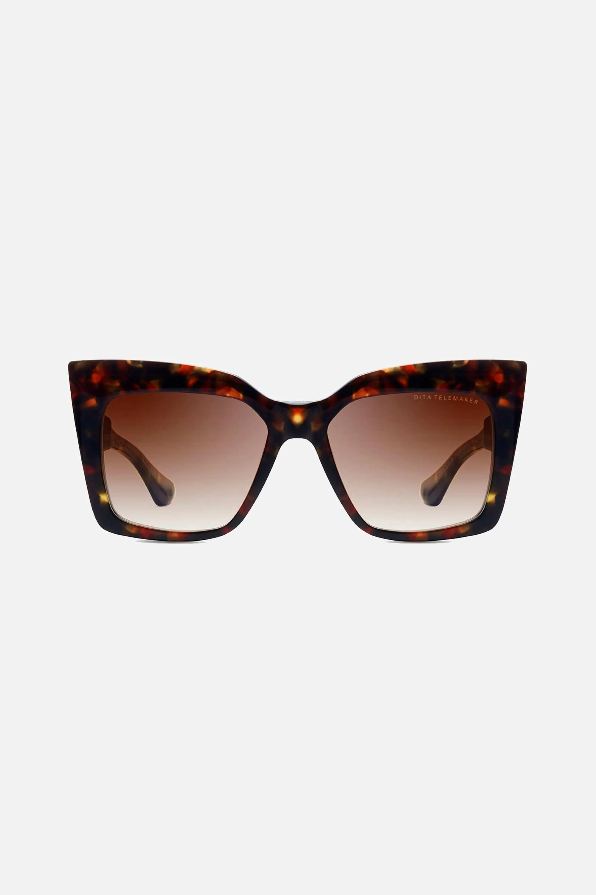 Dita TELEMAKER havana cat-eye sunglasses