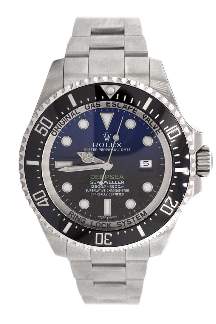 Sea Dweller Deepsea 44 Deep Blue Dial Stainless Steel Men's Watch 116660