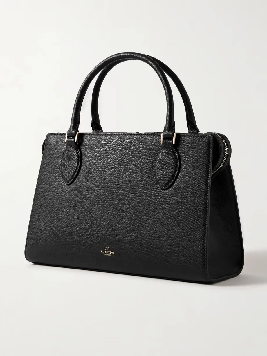 VSLING textured-leather tote