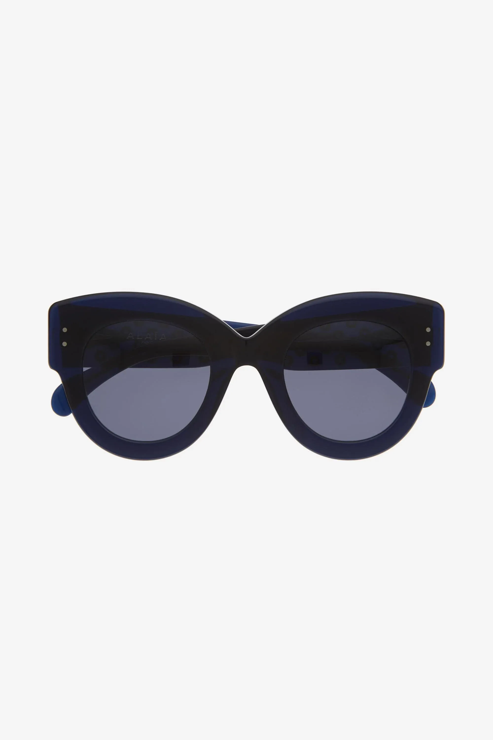 Alaia femenine blue butterfly sunglasses