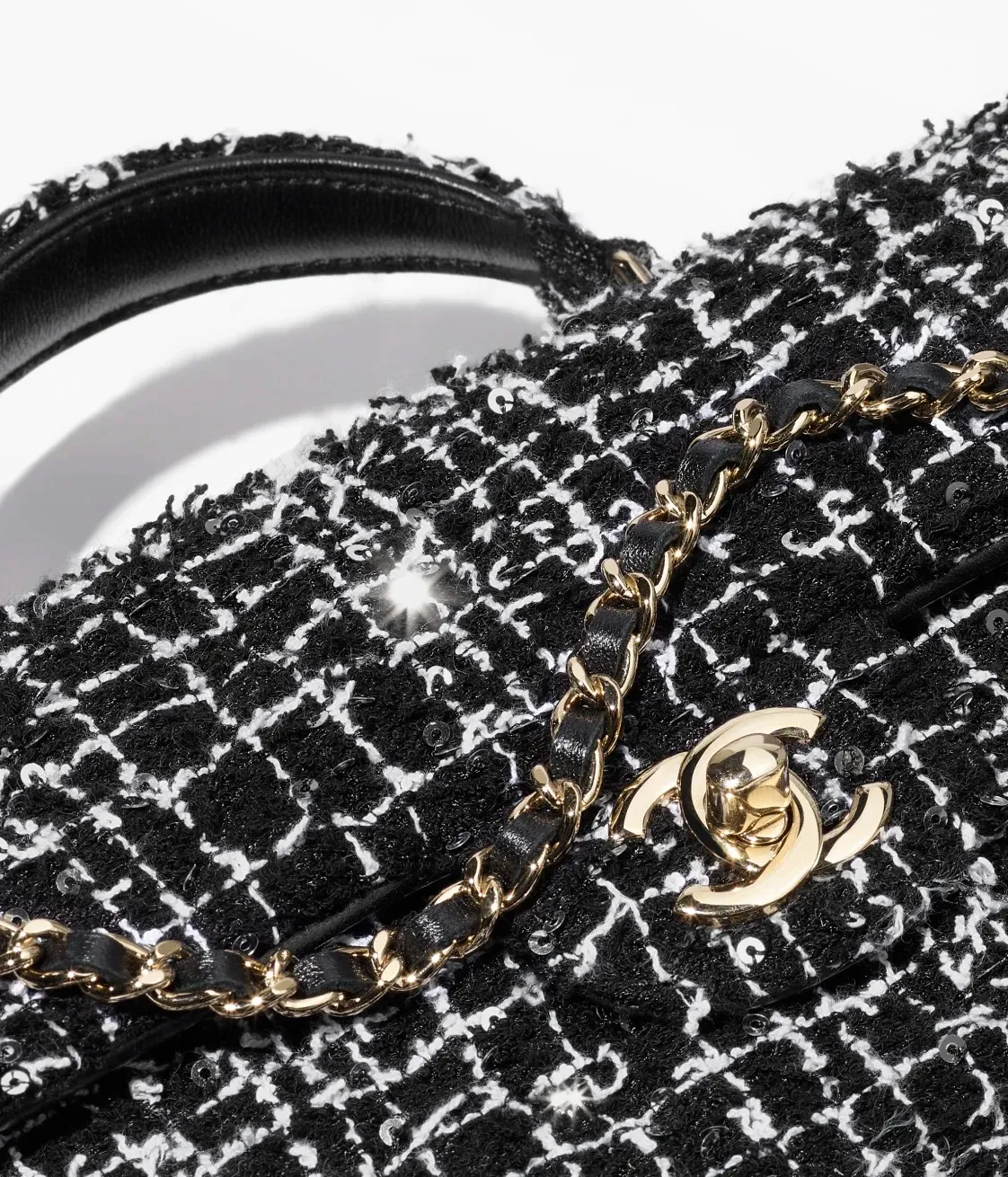 MINI CLASSIC HANDBAG WITH TOP HANDLE