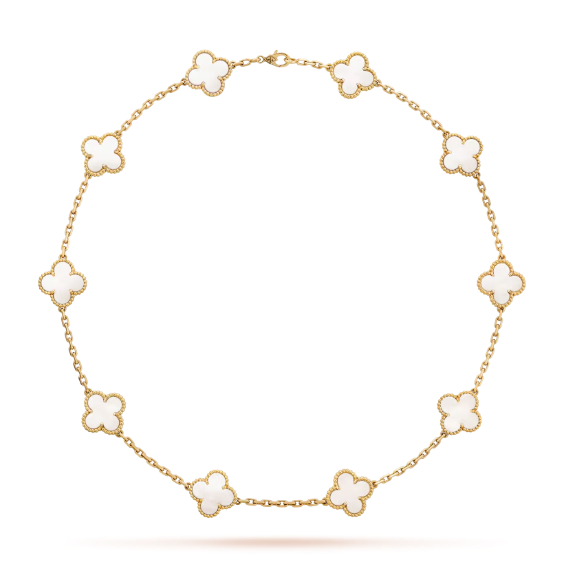 Vintage Alhambra necklace, 10 motifs