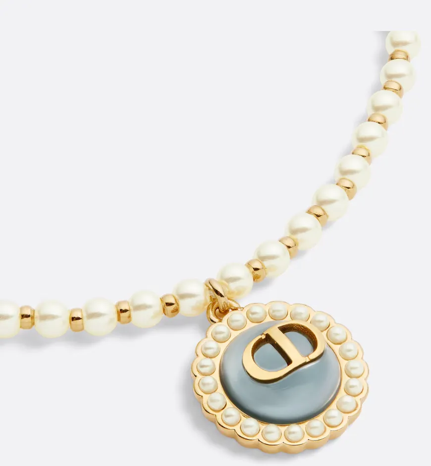 Petit CD Baroque Necklace